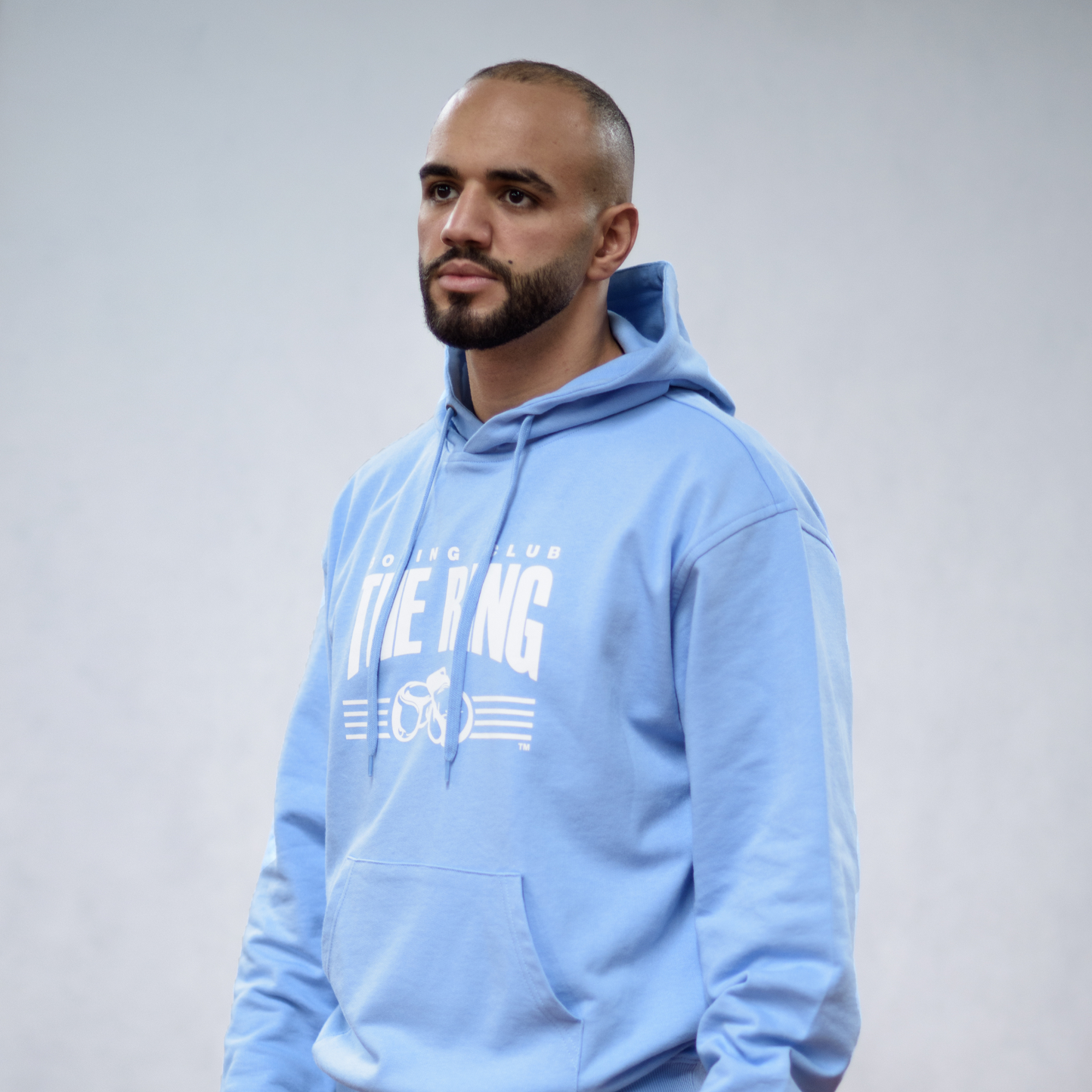 The Ring Hoodie Ice Blue