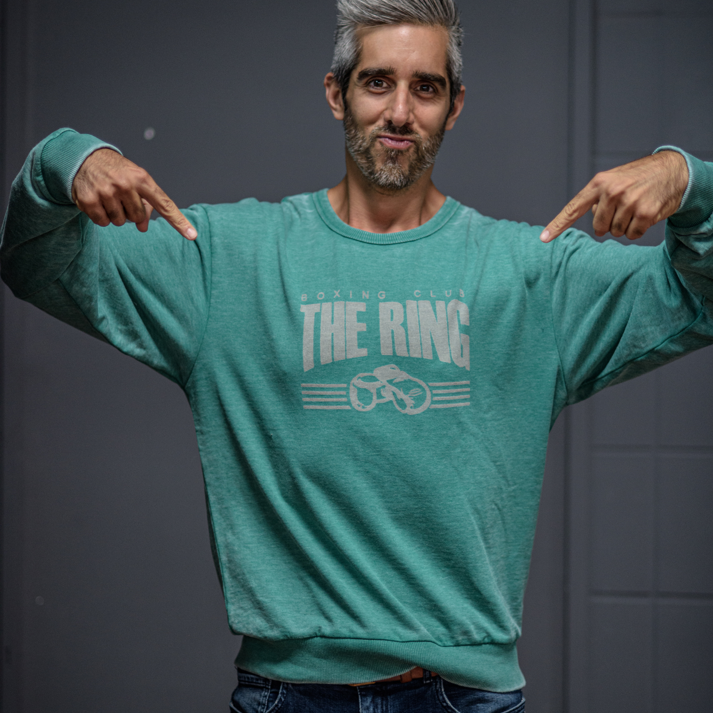 The Ring Sweater Vintage Green