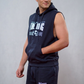 The Ring Hoodie Navy ärmellos