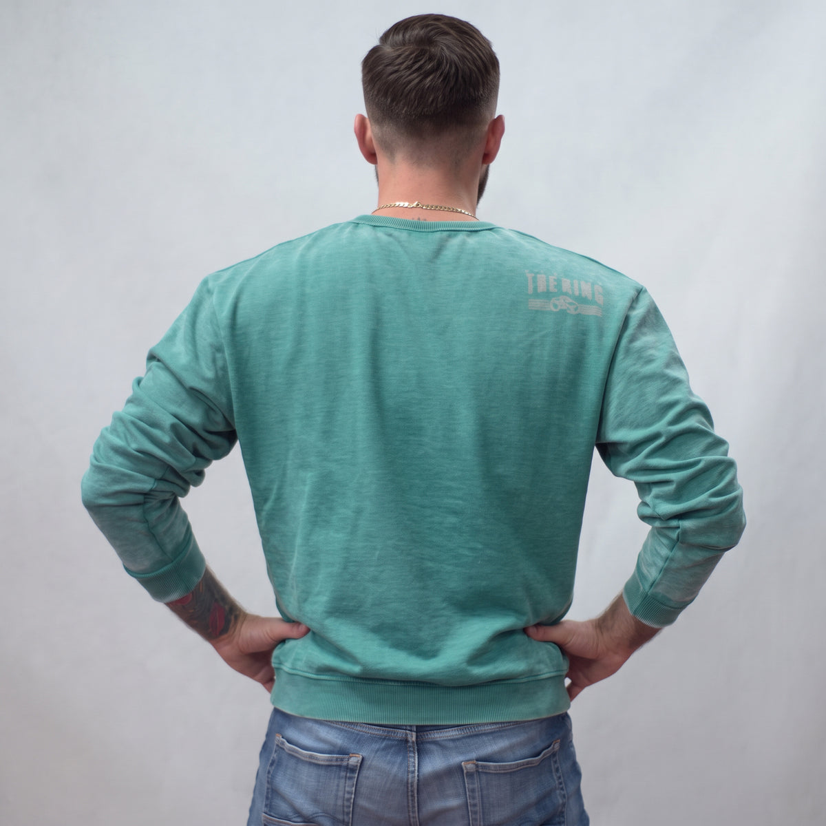 The Ring Sweater Vintage Green