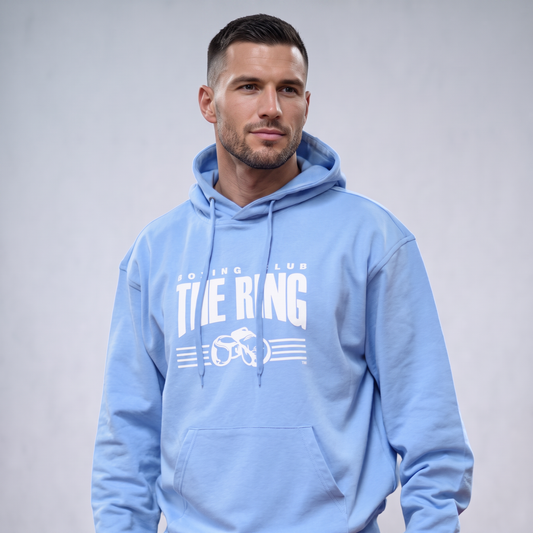The Ring Hoodie Ice Blue