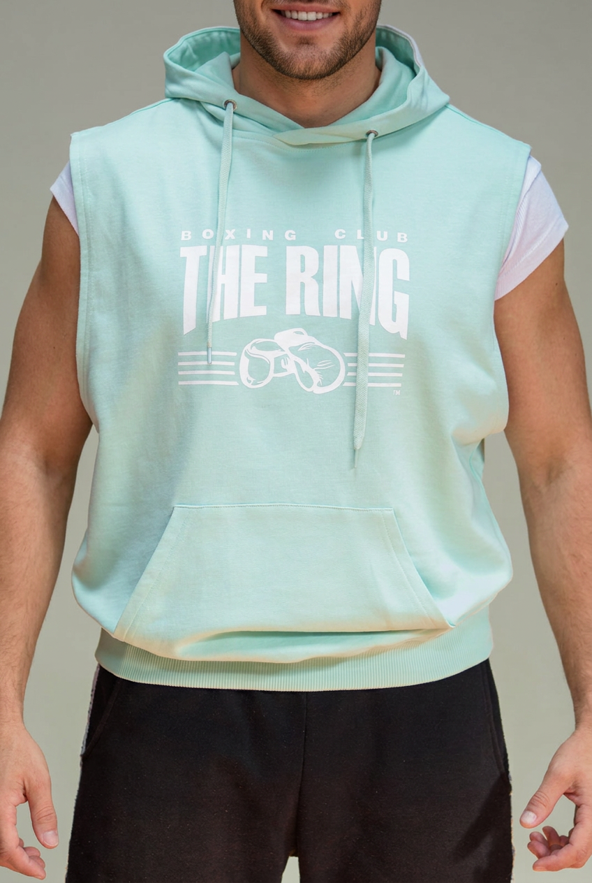 The Ring Hoodie Mint ärmellos