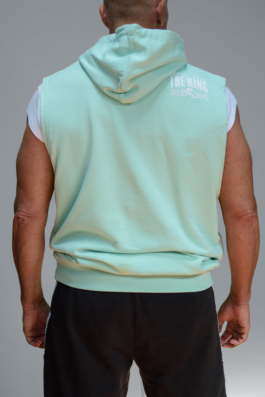 The Ring Hoodie Mint ärmellos