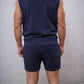 The Ring Sweat Short Navy