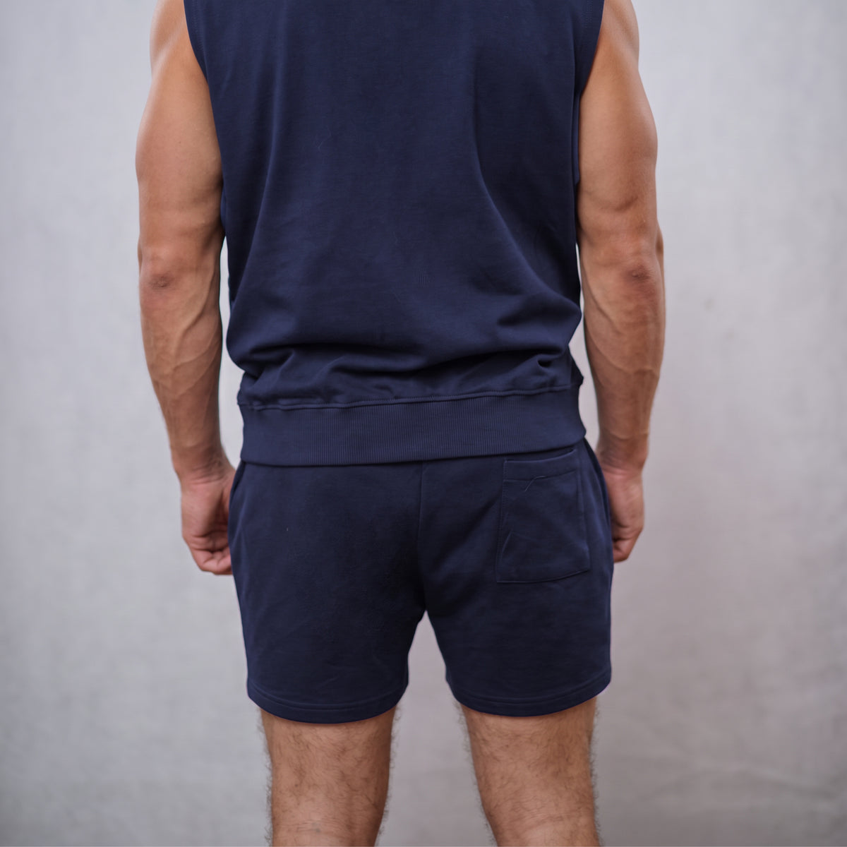 The Ring Sweat Short Navy