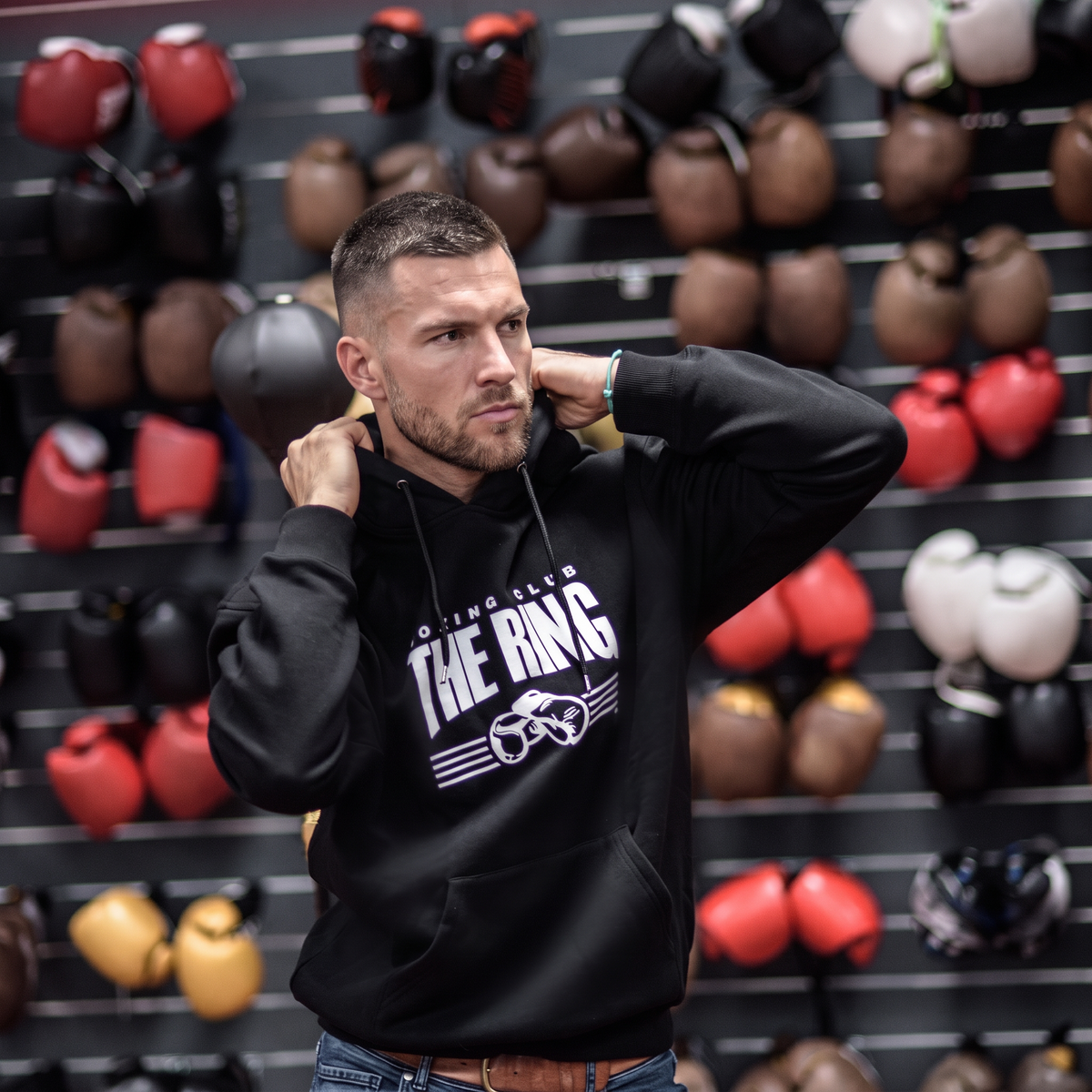 The Ring Hoodie Anthrazit