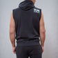 The Ring Hoodie Anthrazit ärmellos