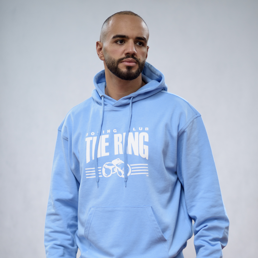 The Ring Hoodie Ice Blue