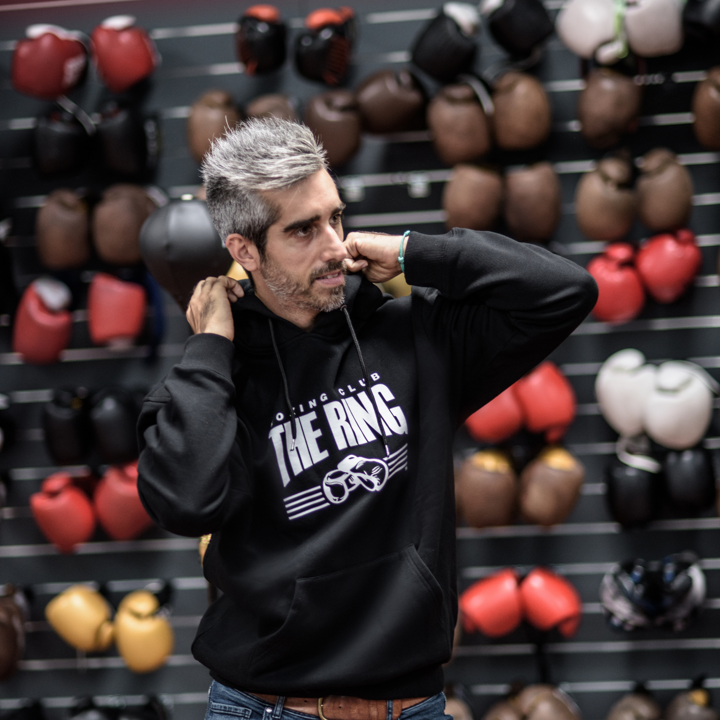 The Ring Hoodie Anthrazit