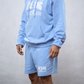 The Ring Sweat Short Ice Blue
