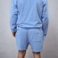 The Ring Sweat Short Ice Blue