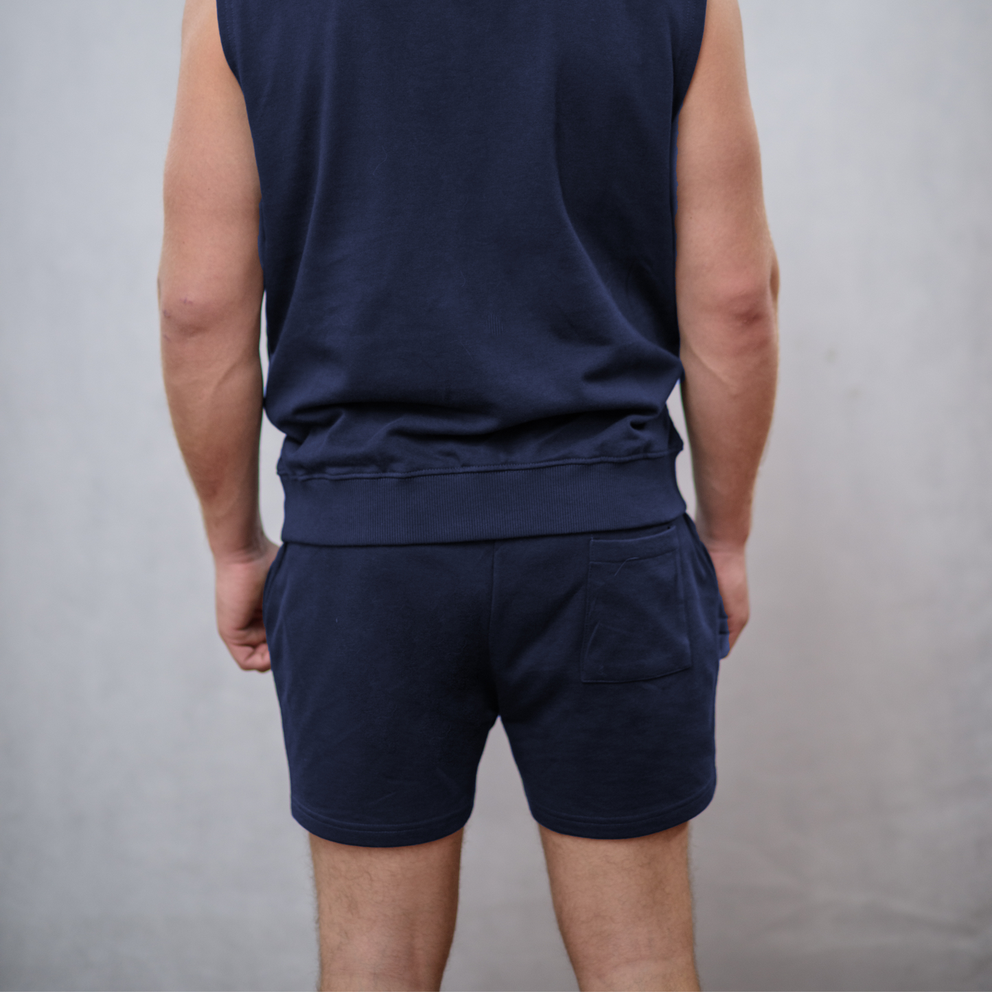 The Ring Sweat Short Navy
