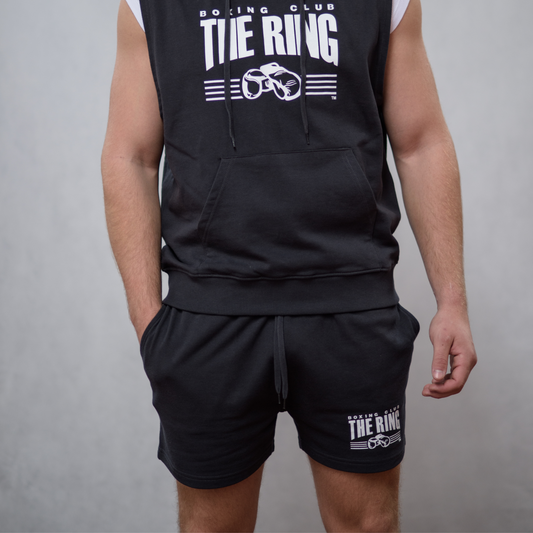 The Ring Sweat Short Anthrazit