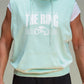 The Ring Hoodie Mint ärmellos