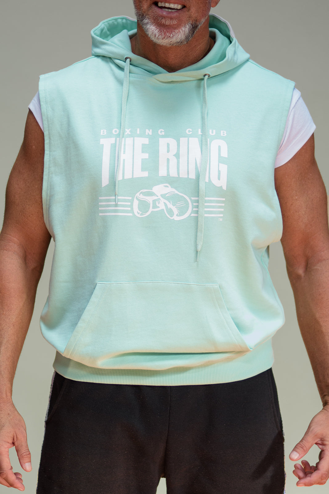 The Ring Hoodie Mint ärmellos
