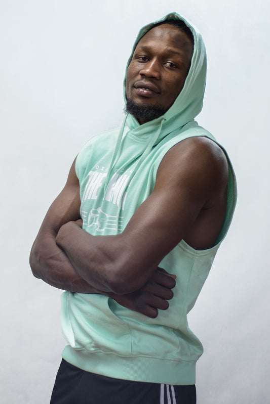 The Ring Hoodie Mint ärmellos