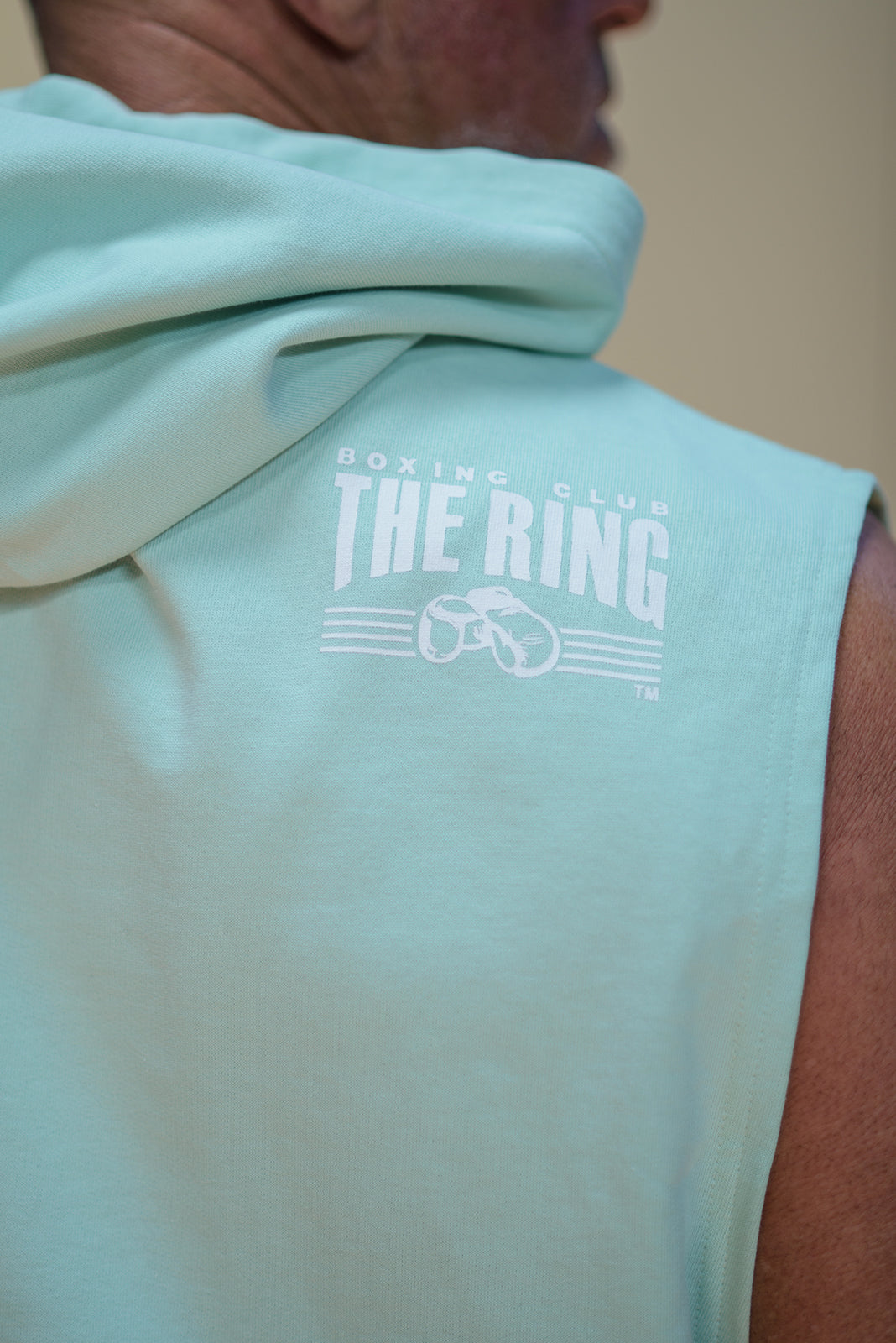 The Ring Hoodie Mint ärmellos
